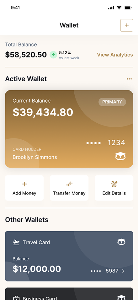 Preload Wallet Transfer